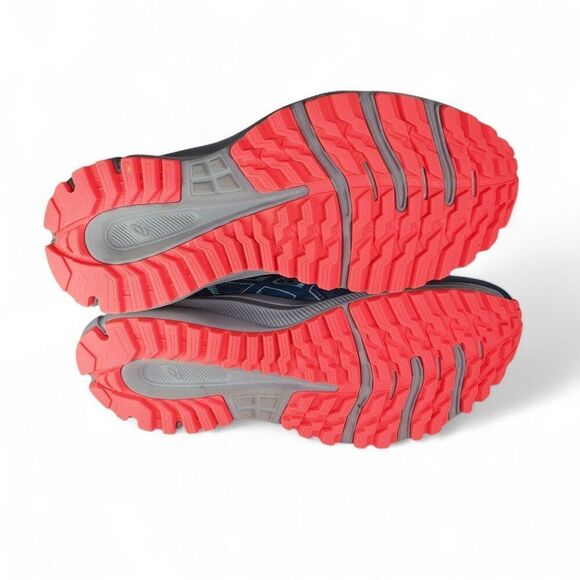 Asics Trail Scout 2 Performance Running Shoes Teal / Grey 1012B039 Women's 6.5 - Picture 8 of 12